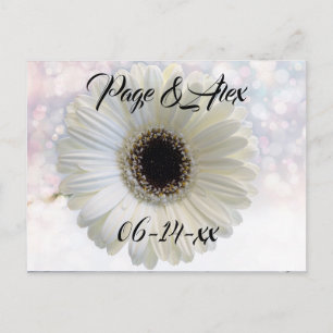 Postal Los mejores deseos del destino del Boda recién cas