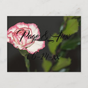 Postal Los mejores deseos del destino del Boda recién cas