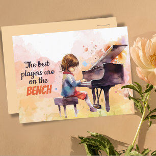 Postal Los Mejores Jugadores Están En El Baño