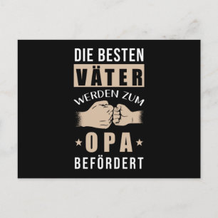 Postal Los mejores padres se convierten en abuelitos