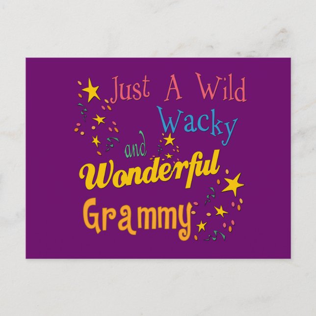 Postal Los mejores regalos Grammy (Anverso)