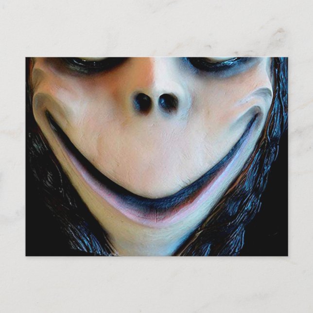 Postal Los monstruos del horror (Anverso)