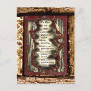 Postal Los muertos son juzgados