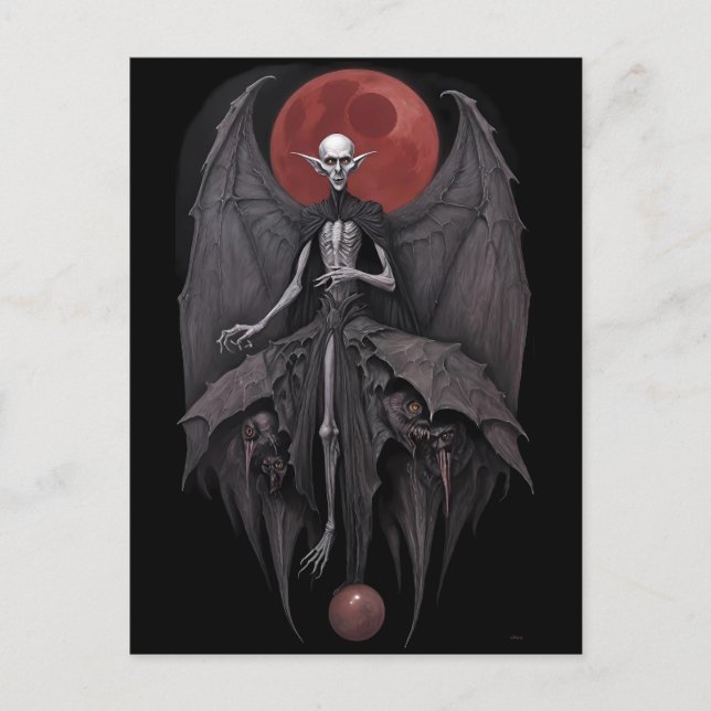 Postal Los muertos y los submuertos (Anverso)