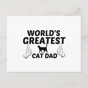 POSTAL LOS MUNDOS MÁS GRANDES DEL PAPÁ GATO