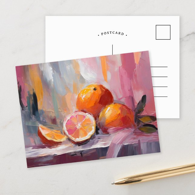 Postal Los naranjas siguen siendo arte impresionista mode (Subido por el creador)