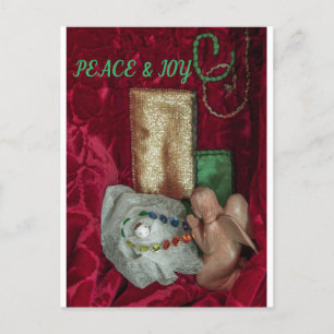 Postal Los Navidades cristianos religiosos cargan a Jesús