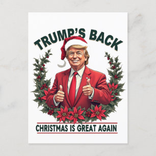 Postal Los Navidades de Trump vuelven a ser grandes