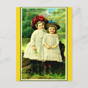 Postal "Los nietos de Lidia"