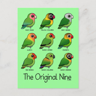 Postal Los nueve originales