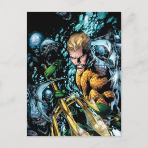 Postal Los nuevos 52 - Aquaman #1