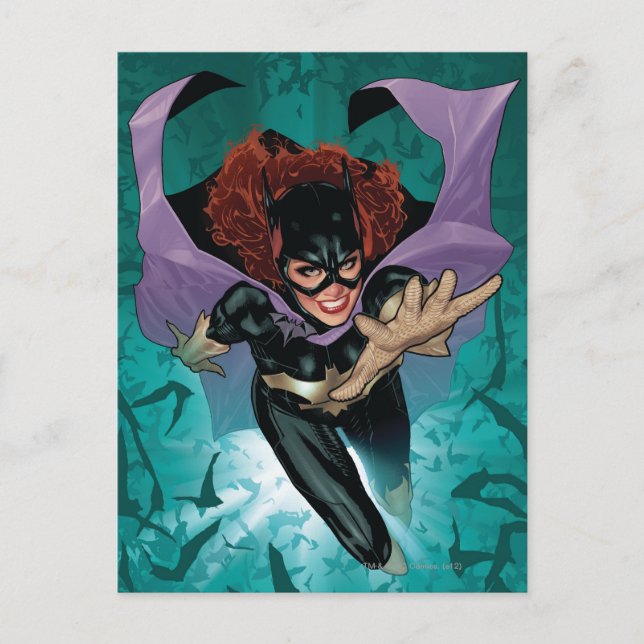 Postal Los nuevos 52 - Batgirl #1 (Anverso)