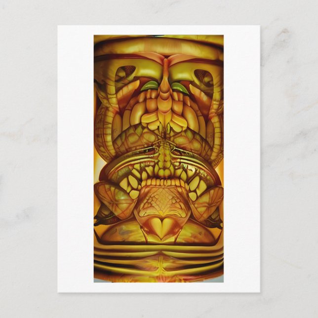 Postal Los nuevos tiki freaks (Anverso)