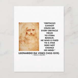 Postal Los Obstáculos No Pueden Aplastarme A Una Cita Est