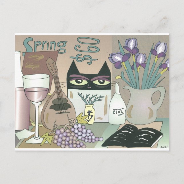 Postal Los Ojos Están Viendo (Anverso)