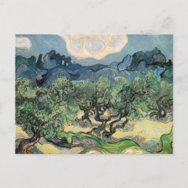 Postal Los Olivos, Vincent van Gogh