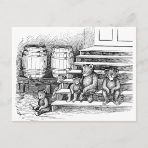 Postal Los Osos De Teddy Han Borrado Demasiada sidra