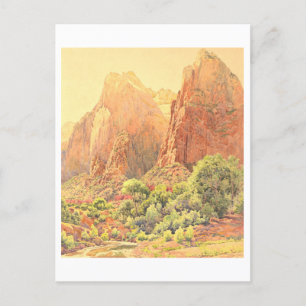 Postal Los patriarcas en la pintura del Parque Nacional d
