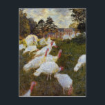 Postal Los pavos de Claude Monet<br><div class="desc">' Imágenes hermosas de Impressionism de artistas legendarios</div>