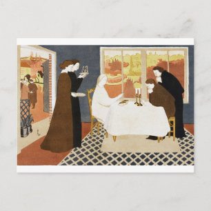 Postal Los Peregrinos de Emaús, Maurice Denis