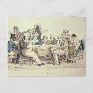 Postal Los periódicos