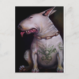 Postal Los perros comen gatos