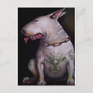 Postal Los perros comen gatos