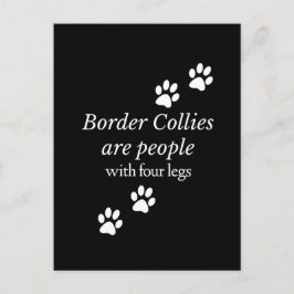 Postal Los perros divertidos de los compañeros de fronter