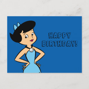 Postal Los Picapiedra   Betty Rubble
