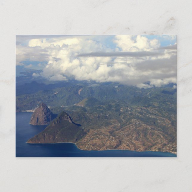 Postal Los Pitones (Anverso)