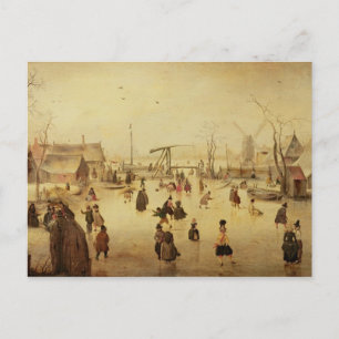 Postal Los placeres del invierno