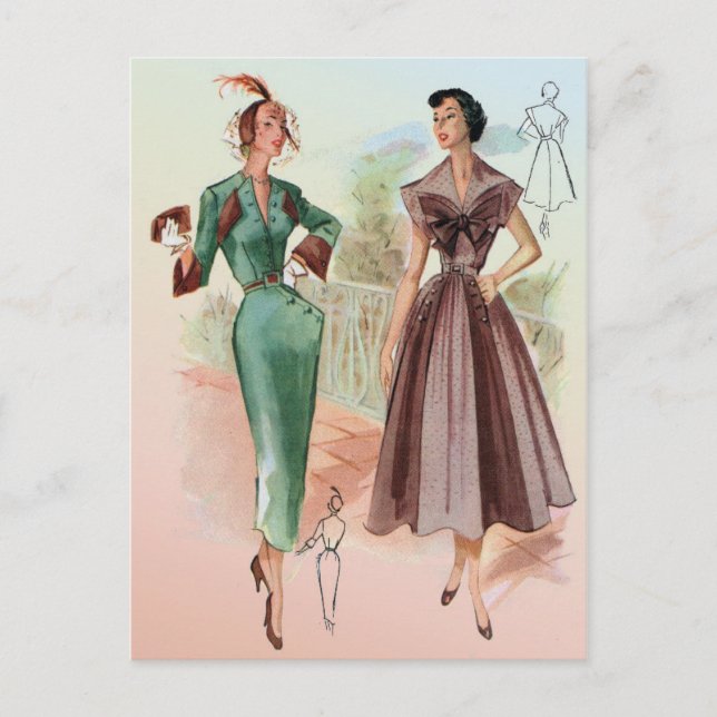 Postal Los primeros de la temporada (Anverso)