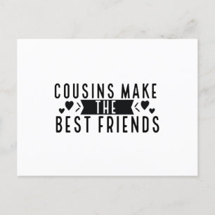 Postal Los primos hacen el mejor regalo de Amigos - Primo