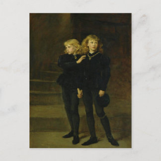 Postal Los príncipes de la torre