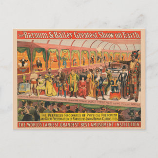 Postal Los prodigios sin par de los fenómenos físicos