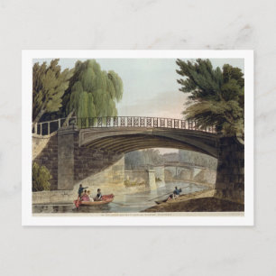 Postal Los puentes sobre el Canal en Sydney Gardens, desd