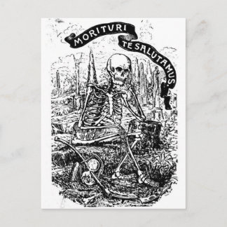 Postal Los que estamos a punto de morir saludamos tu post