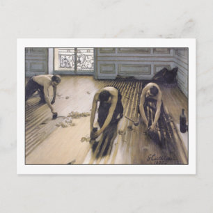 Postal Los rascacielos del suelo por Gustave Caillebotte