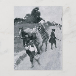 Postal Los refugiados de historias en camino a Canadá