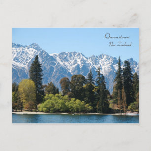 Postal Los Remarkables, Queenstown, Nueva Zelandia