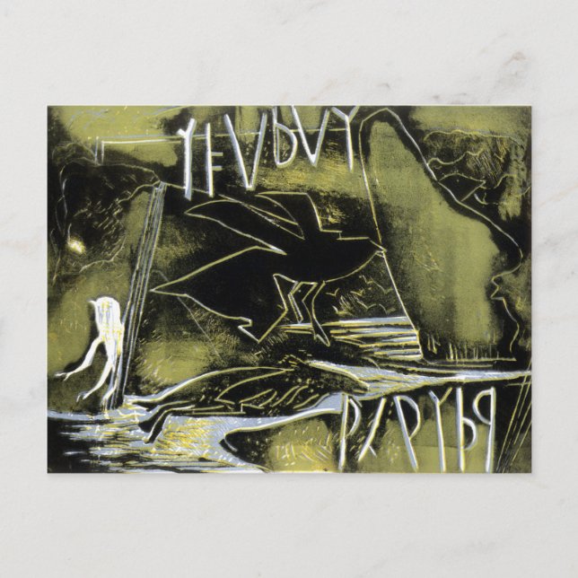 Postal Los siglos cambiantes (Anverso)