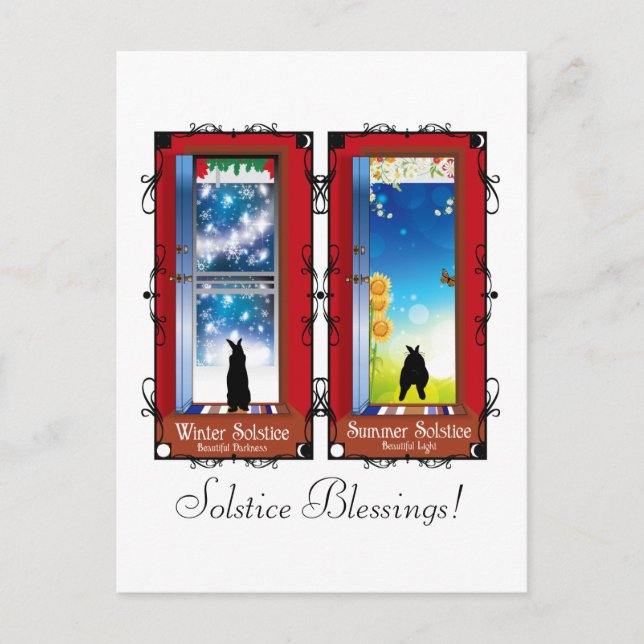 POSTAL LOS SOLSTICES (Anverso)