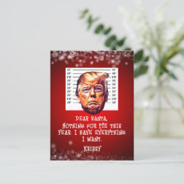 Postal Los sueños arrestados de Trump se convierten en ve