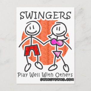 Postal Los Swingers juegan bien juntos