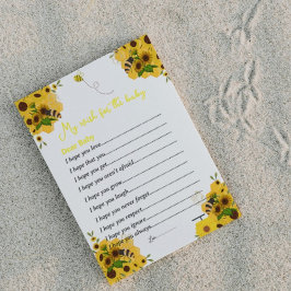 Postal Los temas de las abejas con burbujas revelan los d