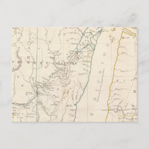 Postal Los territorios del NO y Mich