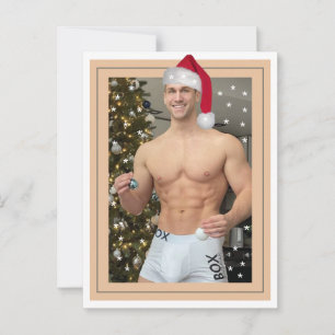 Postal Los Tipos Más Calientes Del Planeta! Papá Noel Con