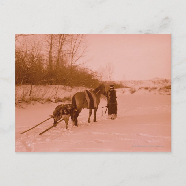 Postal Los Travois (Anverso)