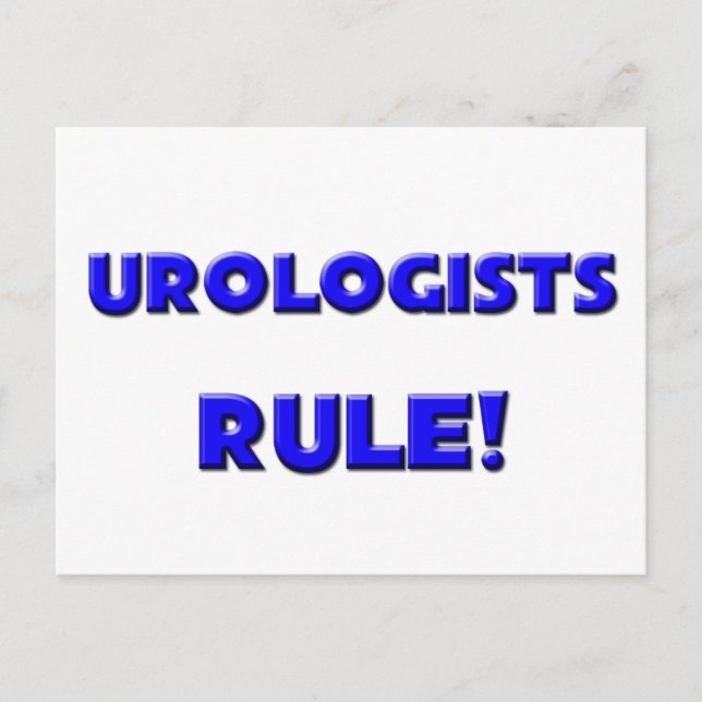 Postal ¡Los Urologos Gobernan! (Anverso)