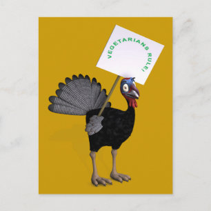 Postal ¡Los vegetarianos gobiernan!